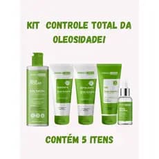 Kit Anti Oleosidade Skincare 5 itens Dermachem