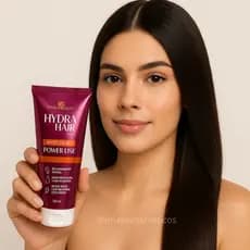 Hydra Hair PhalleBeauty Máscara Power Liso Efeito Salão em Casa 100ml