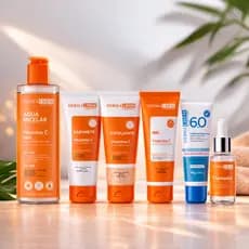 Kit Skin Care Completo Vitamina C Dermachem Autocuidado Clareador de pele e Protetor Solar