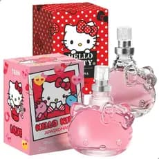 Kit Perfume Hello Kitty Kit Apaixonada + Estilosa Deso Colônia Feminina Jequiti