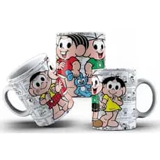 TURMA DA MONICA 325ML CANECA DE PORCELANA