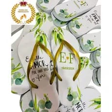 chinelo 🩴 personalizado para seu evento (fazemos sua arte )