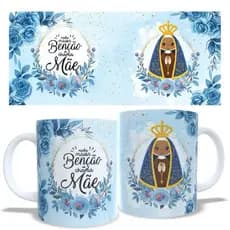 NOSSA SENHORA CANECA DE PORCELANA 325 ML