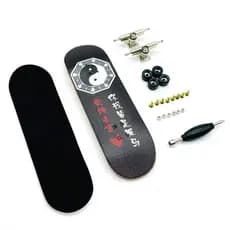Skate de Dedo Skate Profissional Maple Double Rockerboard Mini Fingertip Skate de Dedo Esportivo de Palma