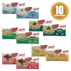 Kit com 10 Unidades de Lámen Instantâneo Bifum Macarrão de Arroz Sem Glúten Leve 67g