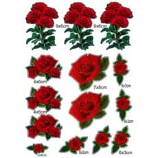 Adesivos flores á prova d'água cores vivas e brilhantes temos á pronta entrega chega rapidinho