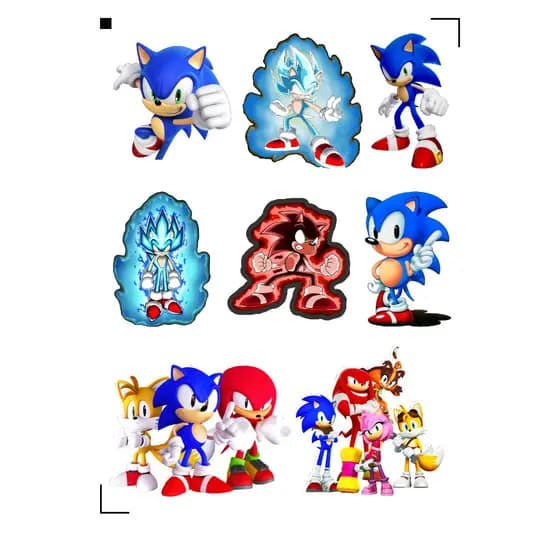 Adesivo Sonic Vinil á prova d'água temos á pronta entrega chega rapidinho IMPERDÍVEL