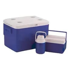 Caixa Térmica Combo 3 Em 1 36qts / 5 Qts / 1,2 Lts - Coleman Azul