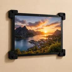Suporte de Tablet para parede com Trava Anti-furto + Bucha E Parafuso