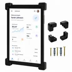 Suporte De Parede Para Tablet, iPad Apple Com Trava Anti-furto + Bucha E Parafuso