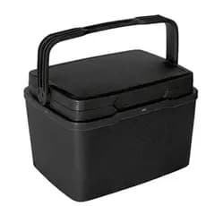 Caixa Térmica Preta 7L Com Alça Ideal Para Bebida , Alimentos e Etc - TOY 26017