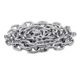 10/15 Metros Corrente Zincada Soldada 4mm (5/32) Galvanizada