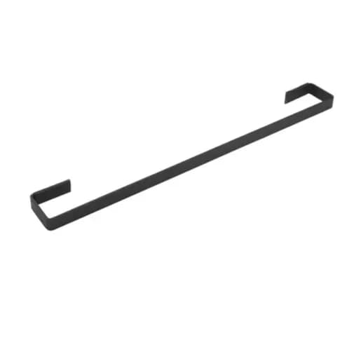 Suporte Porta Toalha De Banho 40cm Para Banheiro Metal Preto