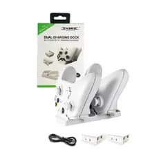 Carregador Dock Compatível com Controle Xbox One S / X + 2 Baterias One Recarregáveis