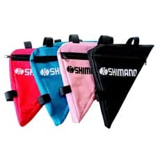 Bolsa de quadro triangular.