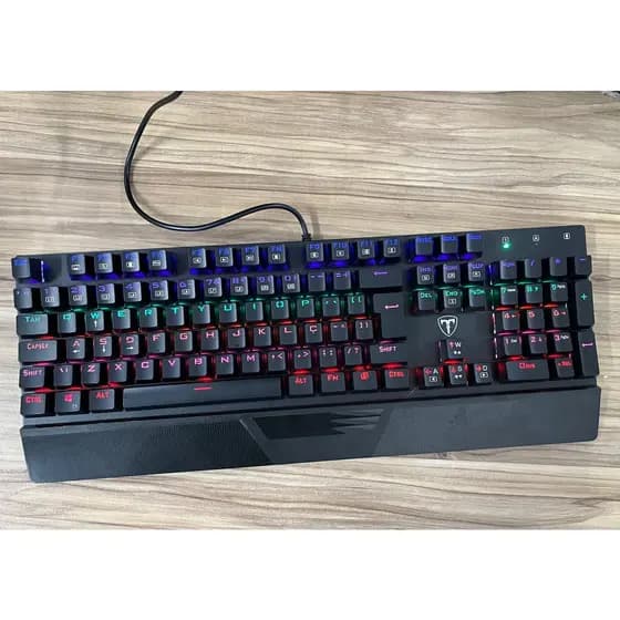 Teclado Mecanico T-Dagger Destroyer LED Rainbow (Refurbished)