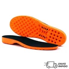 Palmilha Para Esporão Calcanheira e Dores Nos Pés Em Gel PU Ortopédica Super Confortável Envio Imediato