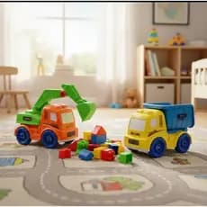 Carrinho de Brinquedos Construtor