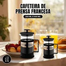 Cafeteira de Prensa Francesa 600ml Cafe Artesanal Encorpado para Toda a Familia