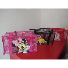 Bolsa/Sacola de Jumbo P transparente PVC para criança