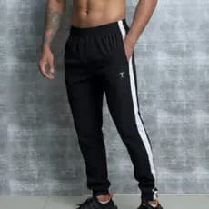 Calça Esportiva Masculina Casual P ao G4 Elastano Slim Plus Size Fit Tactel Treino Fitness Academia