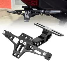 Titular Da Placa Motocicleta E Luz De Sinalização De Giro LED Para Kawasaki Z750 Z800 Acessórios