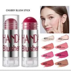 Blush contorno iluminador em stick bastão milk inspiração pigmentado