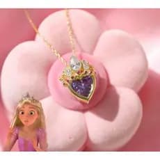 Colar Rapunzel coroa princesa rapunzel enrolados Disney