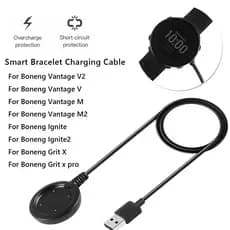 Relógio USB De 1m 5V 1A Cabo De Carregamento Para Polar Ignite/2/Grit X Pro Vantage V2 V