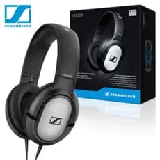 Original Para Sennheiser HD206 3.5mm Com Fio Fone De Ouvido Isolamento Ruído Estéreo Música Esporte Graves Profundos IPh
