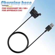 Dock Carregador USB Para Garmin Vivosmart HR Cabo De Carregamento Rápido De Energia Portátil Aproximação X40 Acessórios