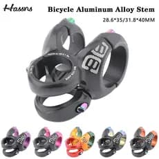 HASSNS Bicicleta Haste De Guidão 31.8/35mm 40mm Mtb Bike Liga De Alumínio