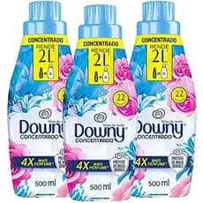Kit com 03 amaciante de Roupas Downy 500ml brisa de Verão Envio com nota