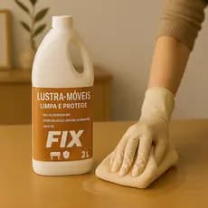 Lustra Móveis 2 Litros fix  da brilho e perfuma