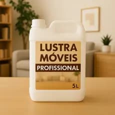 Lustra Moveis Brilho Limpa Protege Madeiras 5l Envio Imediato