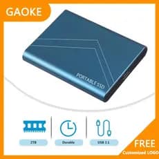 Disco rígido externo portátil USB3.1 TYPE-C SSD 1 TB-16 TB