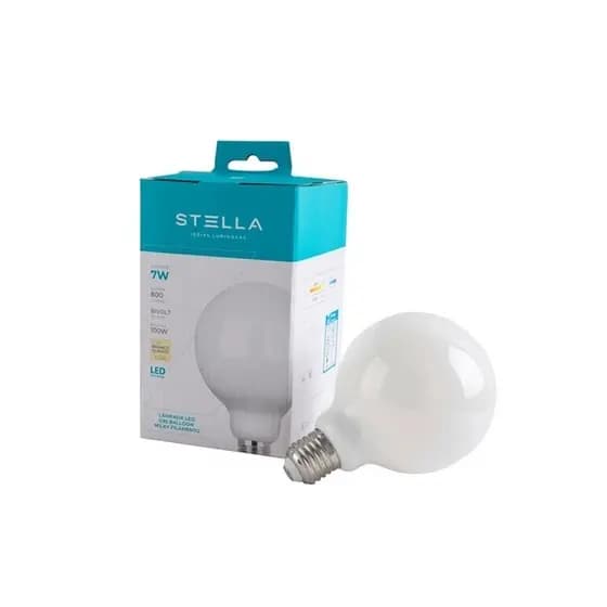 Lampada Led G95 Bulbo Filamento Milky E27 7W 800Lm STH20216/30