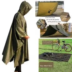 Poncho Emborrachado Impermeável Eb Capa Chuva