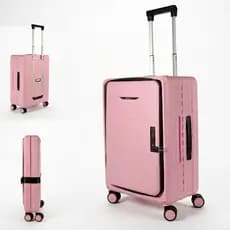Mala de Bordo Viagem Dobrável Expansível Com Senha Compacta Versátil Pequena Média Grande