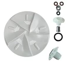 Kit Agitador Batedor Lavadora Britânia 10kg Original + Cubo