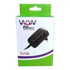 Fonte De Conversor 5v2a Com Pino Fino 3.5mm