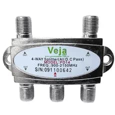 Divisor De 1/4 Satellite Alta Freqüência 900 - 2150 Mhz