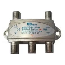 Chave Diseqc 4 Entradas De Antena E 1 Saída Para Receptor