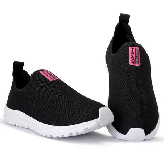 Tênis Feminino Meia Calce Fácil Ortopédico slip on Botinha Sem Cadarço Esportivo casual Confortável Meia