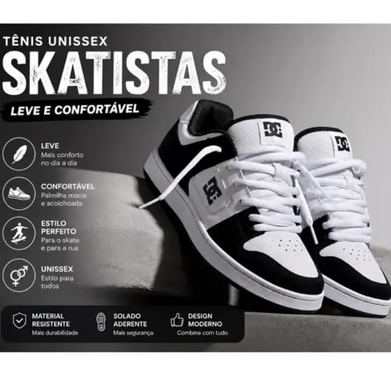 Tenis Masculino Tenis Feminino Tenis Casual Unissex Sem Genero Sapatenis Confortavel Promoção