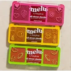 Paleta Ruby Rose Trio De Blush Melu 3 Cores