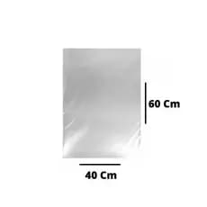 Sacos Transparente 40x60 Embalagem Plastica PEBD 500g