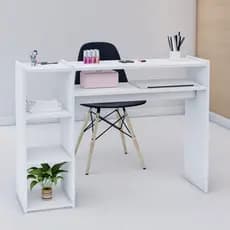 Mesa Manicure Profissional Grande 110 Cm Aparador Unha Gel Pedicure Nail Designer