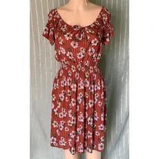 vestido ciganinha com elastex GG curto