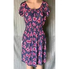 vestido ciganinha G  curto